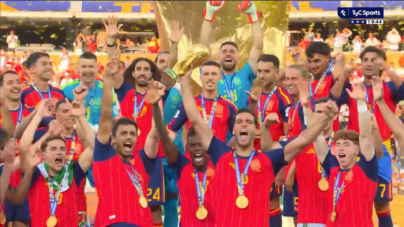 España derrotó a Argentina y se llevó la Copa del Mundial 2026