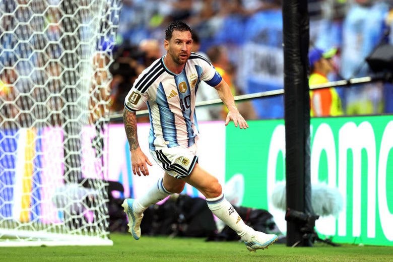 messi entrena