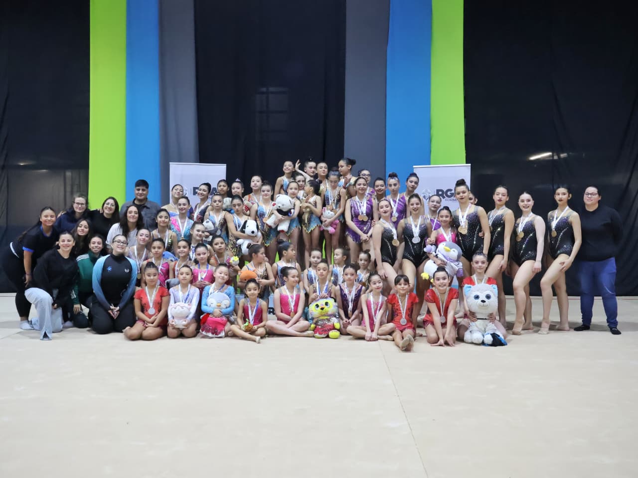 La ciudad fue sede del primer torneo federativo de Gimnasia Rítmica