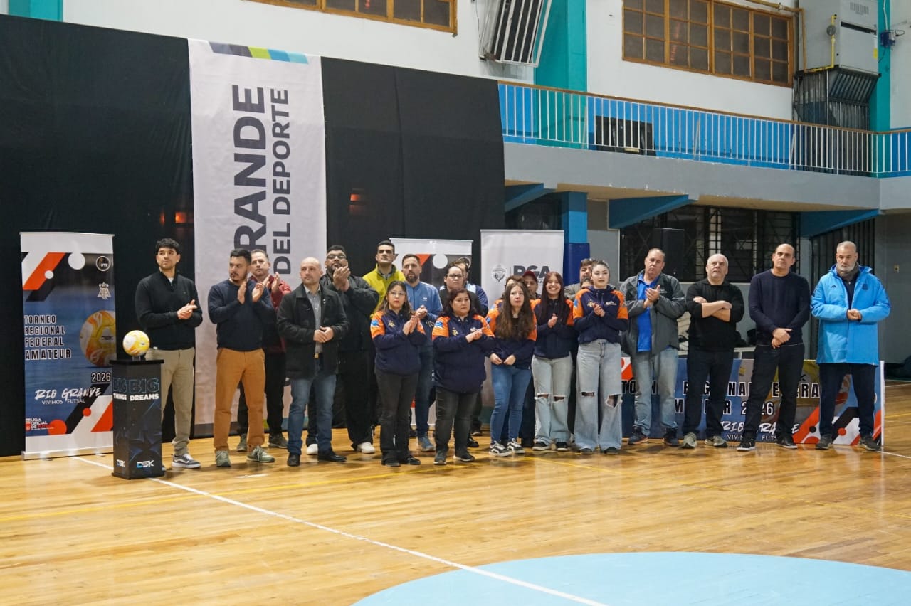Inaugración del torneo nacional federal amateur de Futsal Femenino