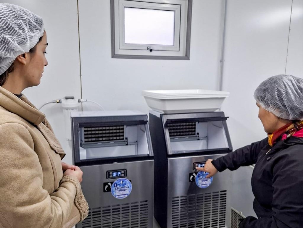 “Escarcha Fueguina”: Una iniciativa dedicada a la producción de hielo